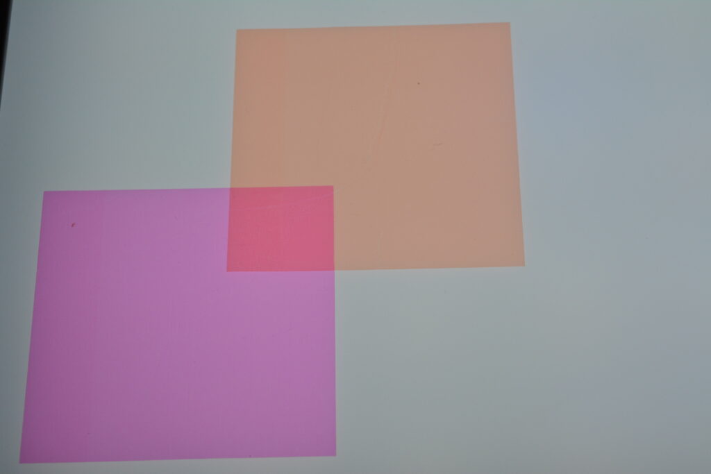 Paper creating new colors